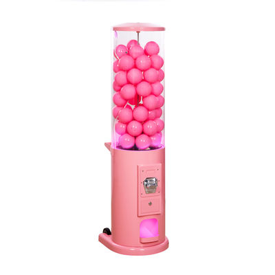 PMMA غلوب كاندي Gumball آلة البيع 1-4 عملات 44 * 38 * 146CM للأطفال